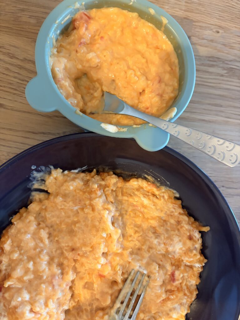 Tomatenrisotto mit Quark